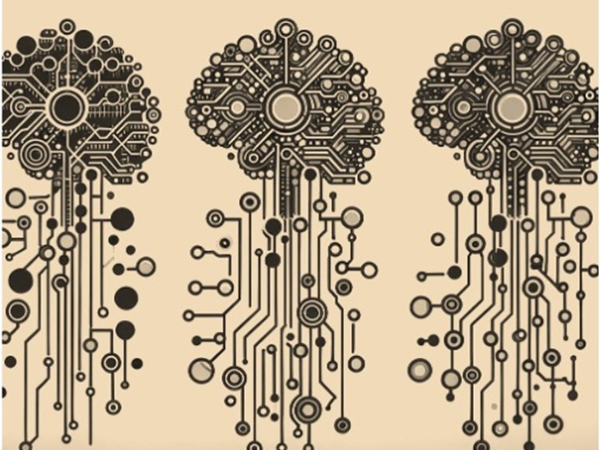 Figure 3-ChatGPT generated abstract representation of smart knowledge systems